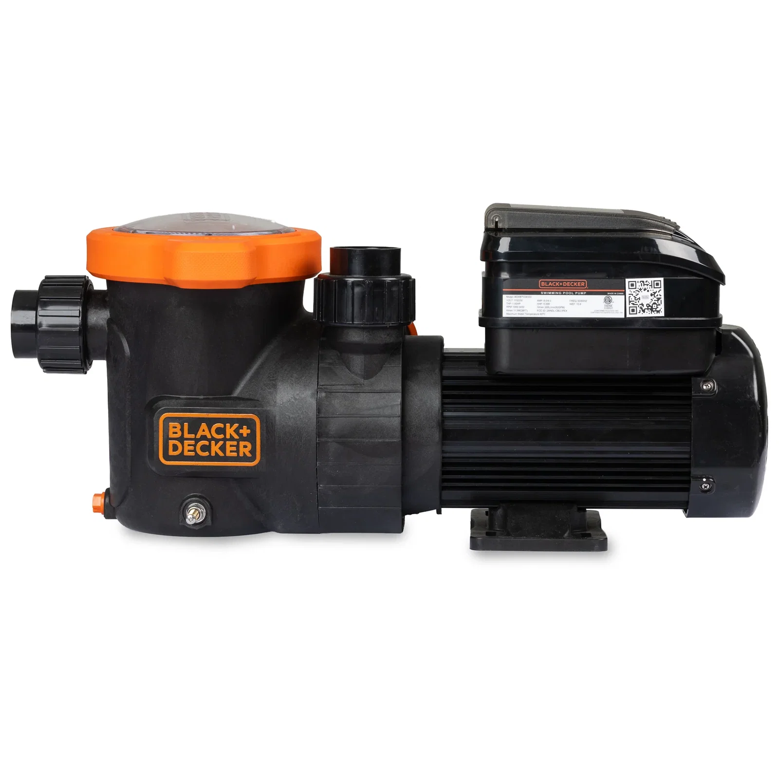 Image of BLACK+DECKER 1.5 HP Variable Speed Above Ground Pool Pump – Energy Star Certified (115V)