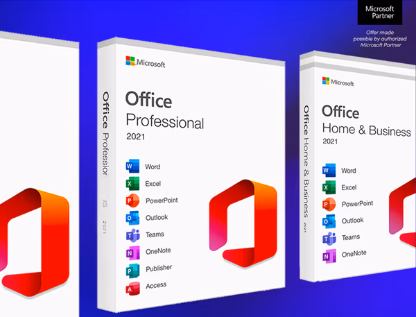 Microsoft Officel 2021 for Windows or Mac: Lifetime License