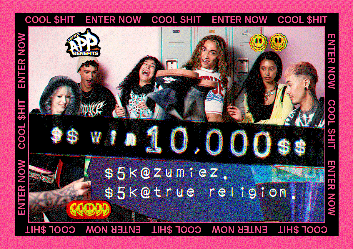 Enter To Win $10,000 from Zumiez and True Religion | Download the Zumiez App to enter