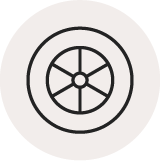 Flat tire service icon