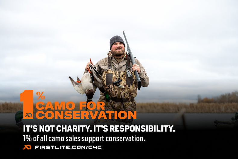 1% of all camo sales support conservation