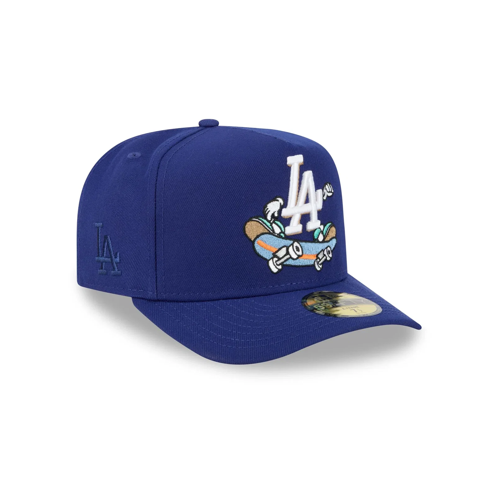 Image of Los Angeles Dodgers Cartoon 59FIFTY A-Frame Fitted Hat