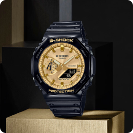 G-Shock Men's Resin Garish Watch GA2100GB-1A