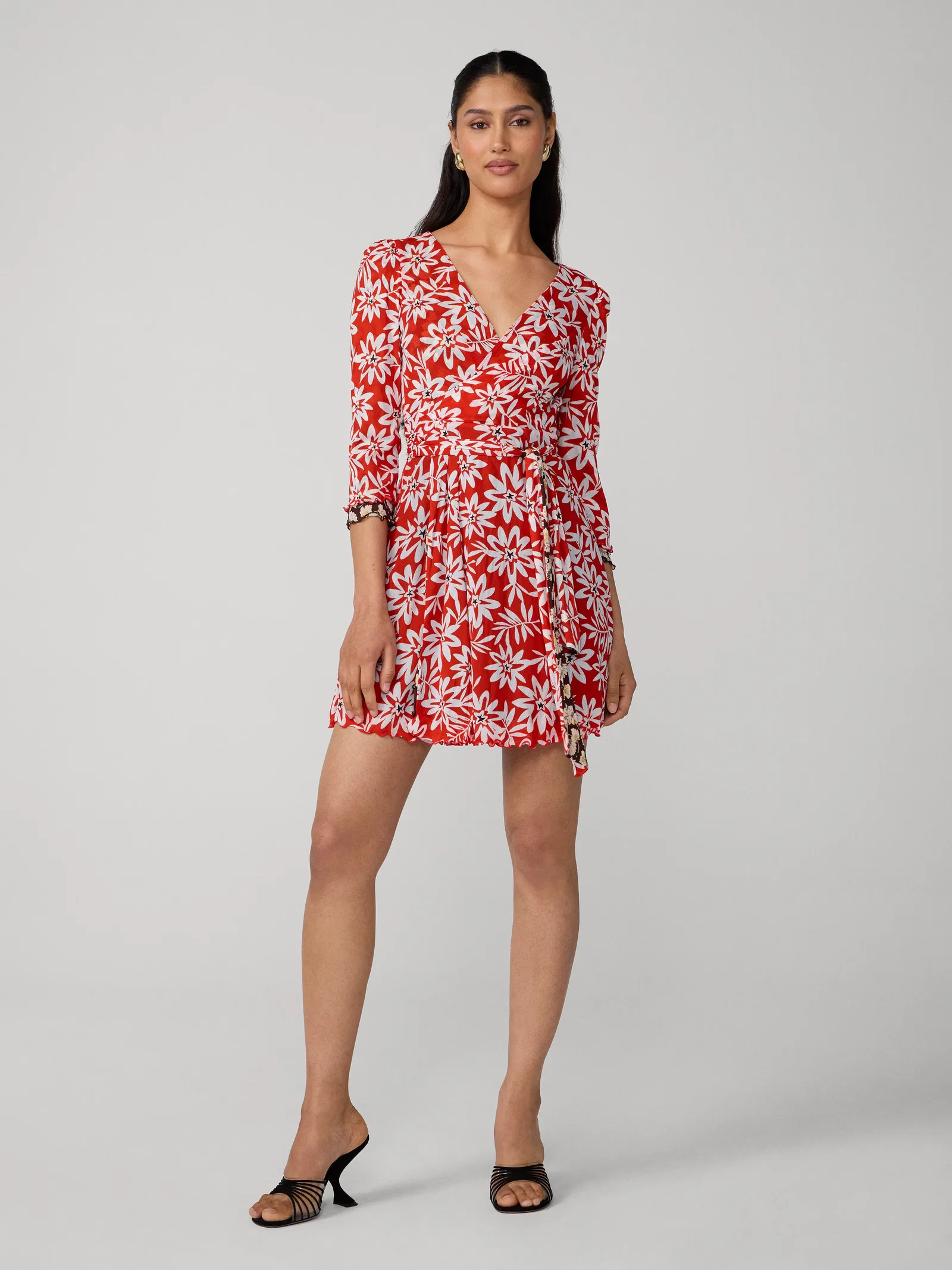 Image of Maria Reversible Wrap Dress