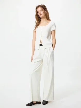 Smart Wide Straight Pants | Tall