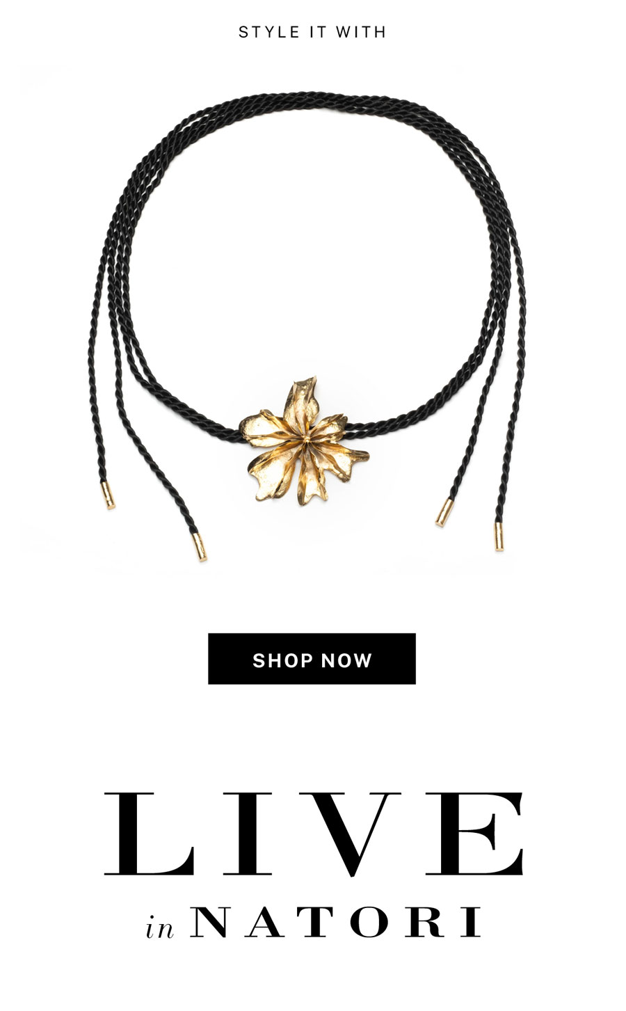 Style it with accessories. 