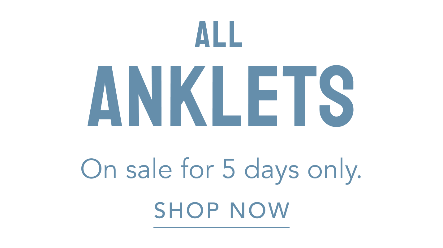 anklets on sale summer sale