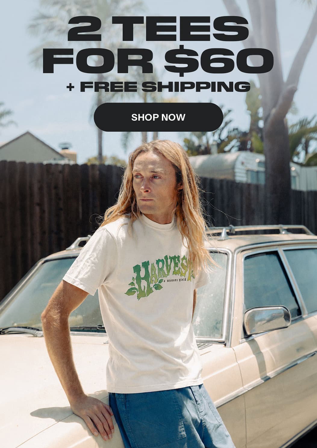 2 TGR tees for $60