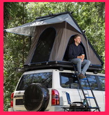 Grand Tourer Sports Lite Roof Top Tent + 2x Grand Tourer Sports Lite Single Crossbar Kit