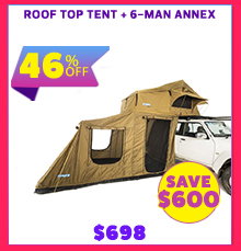 Roof Top Tent + 6-man Annex