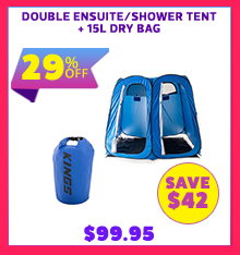 Double Ensuite/Shower Tent + 15L Dry Bag