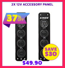 2x 12V Accessory Panel