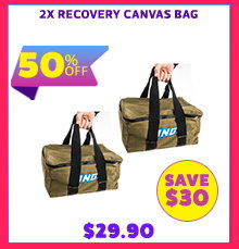 2x Recovery Canvas Bag