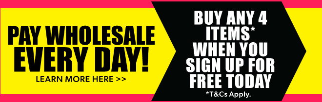 Pay Wholesale Every Day!