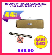 Recovery Tracks Canvas Bag + 3m Sand Safety Flag