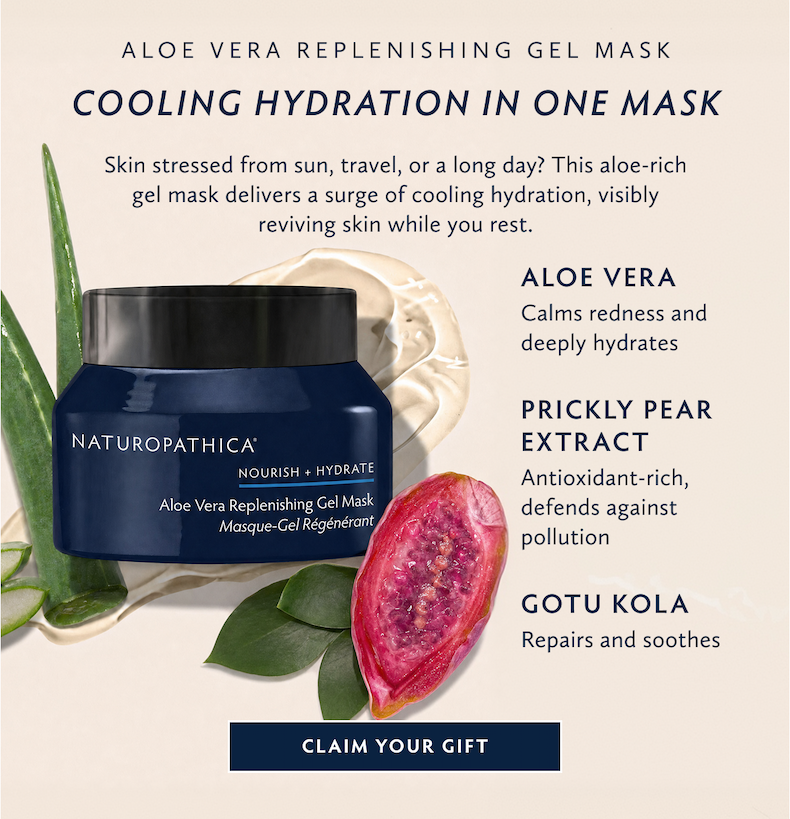 Aloe Vera Replenishing Gel Mask - Claim Yours on Orders $175+