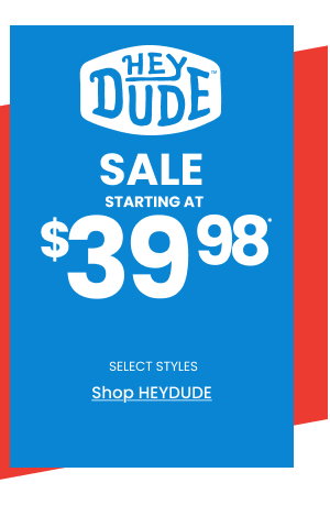 HEYDUDE Sale starting at $39.98 Shop HEYDUDE 