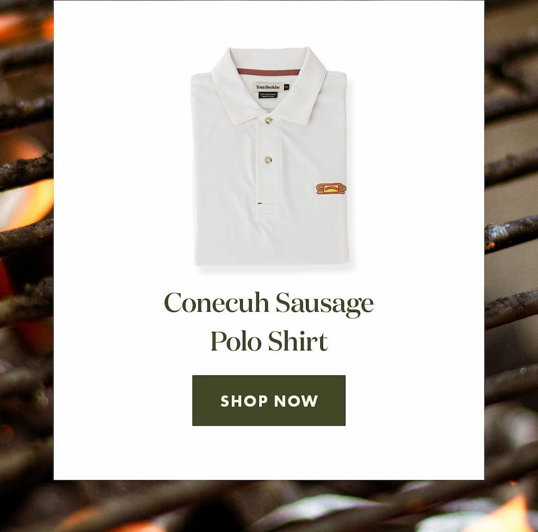 Conecuh Sausage Polo Shirt - Shop Now
