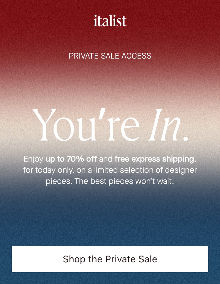 Up to 70% off select designer pieces, plus free express shipping today only.