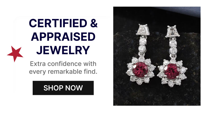 CERTIFIED & APPRAISED JEWELRY