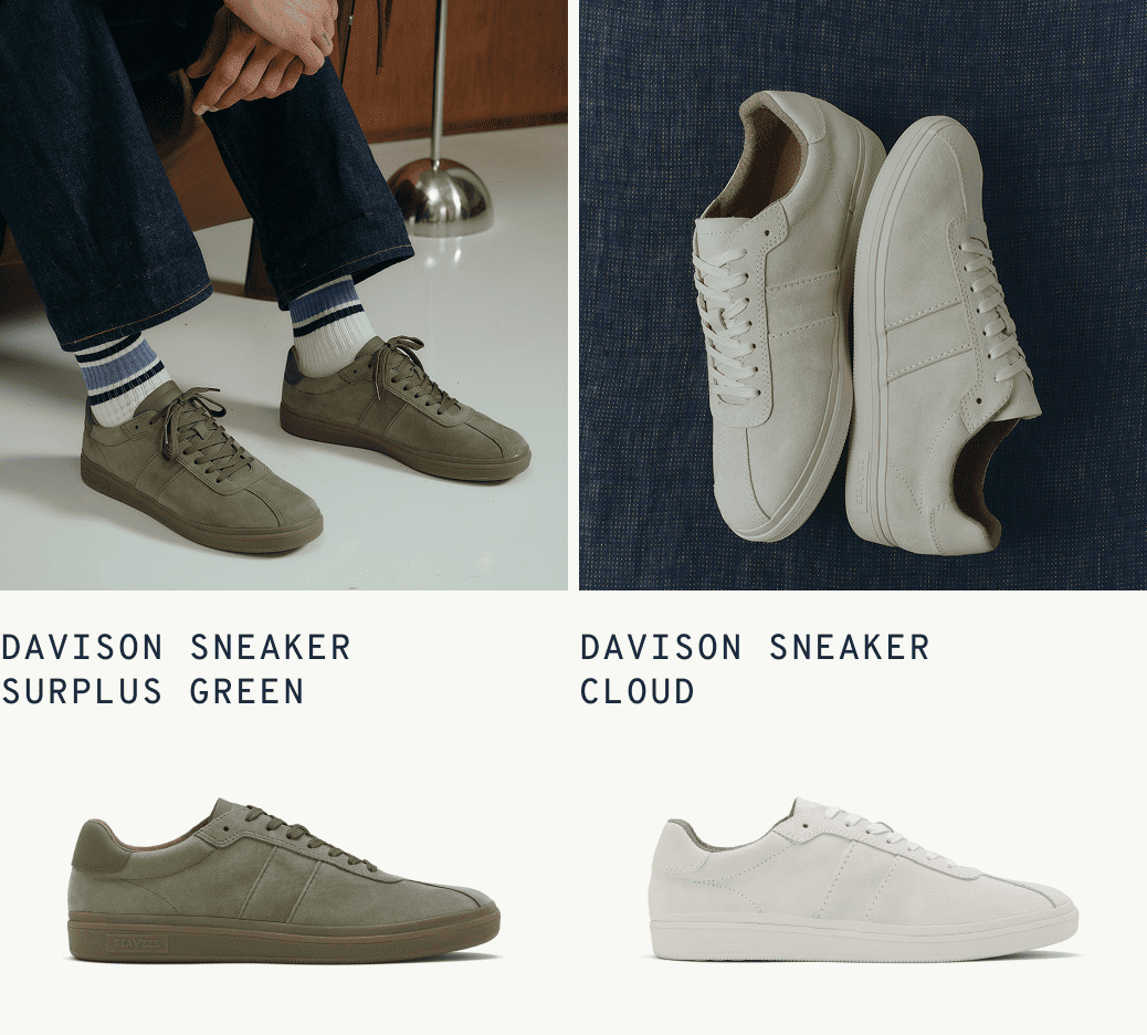 The Davison Sneaker Surplus Green / Cloud