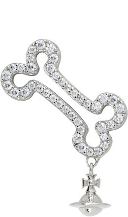Man Lyndon Bone Stud Single Earring - Vivienne Westwood