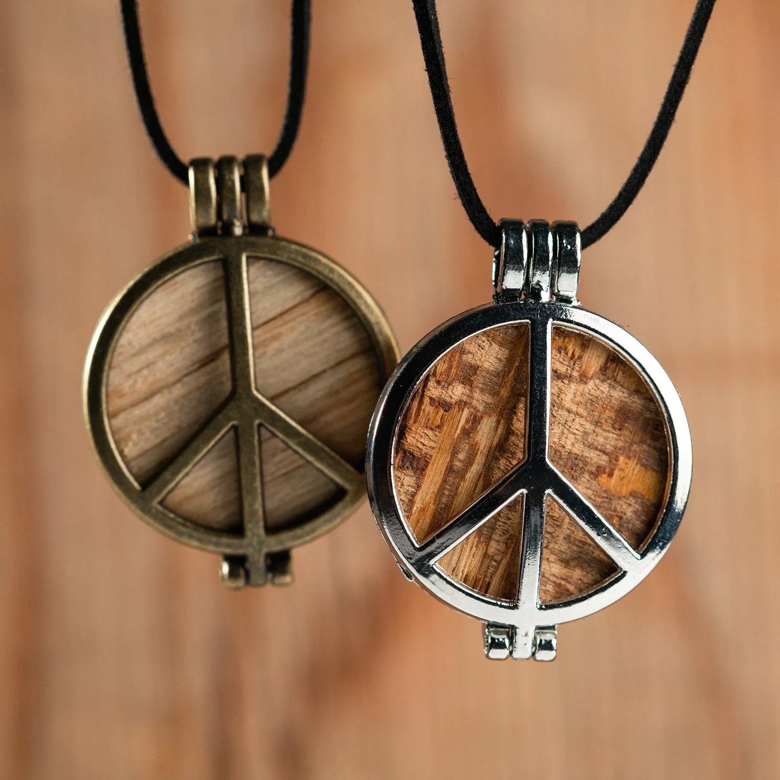Image of Woodstock 1969 Stage Peace Pendant Necklace