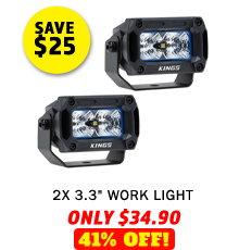 2x 3.3 Work Light
