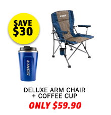 Deluxe Arm Chair + Coffee Cup
