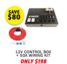 12V Control Box + 50A Wiring Kit