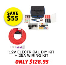 12V Electrical DIY Kit + 25AMP Wiring Kit