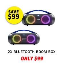2 x Bluetooth Boom Box