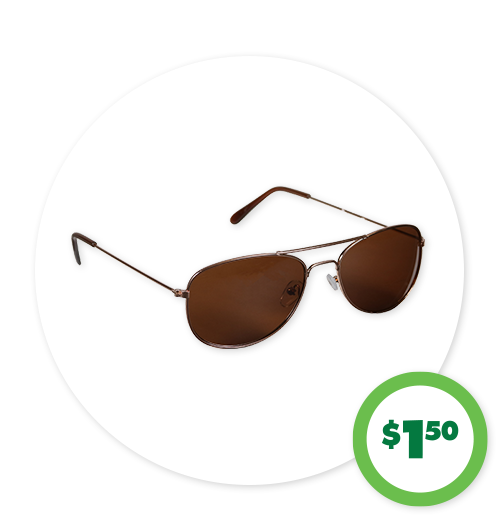 $1.50 Aviator Sunglasses