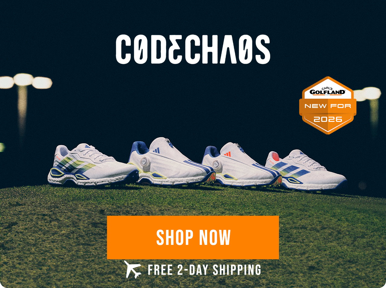 NEW | adidas CodeChaos 2027 Golf Shoes