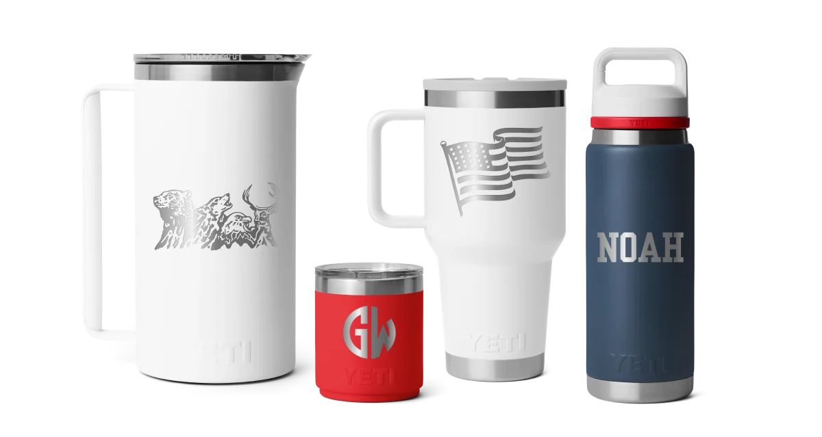 Add Text Or A Custom Design To Your Drinkware