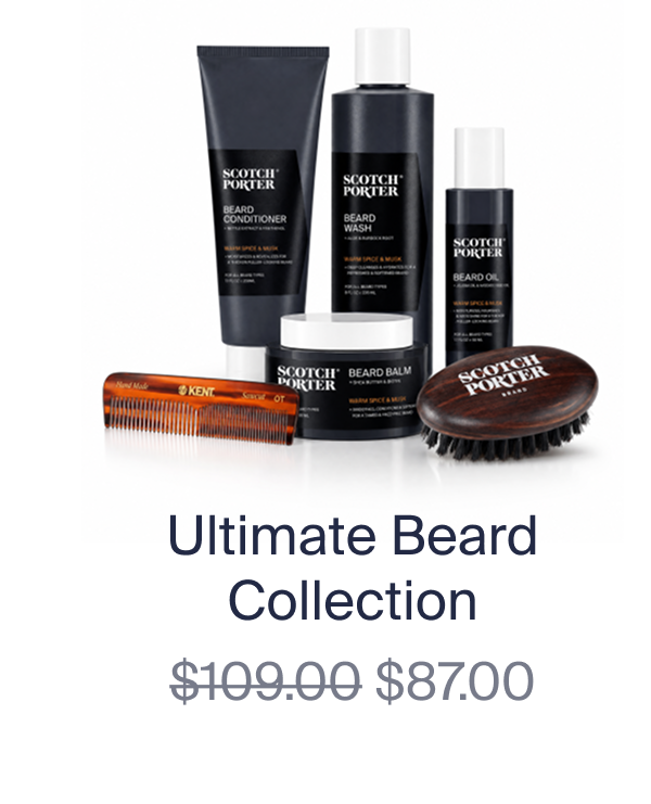 Ultimate Beard Collection $109 to $87
