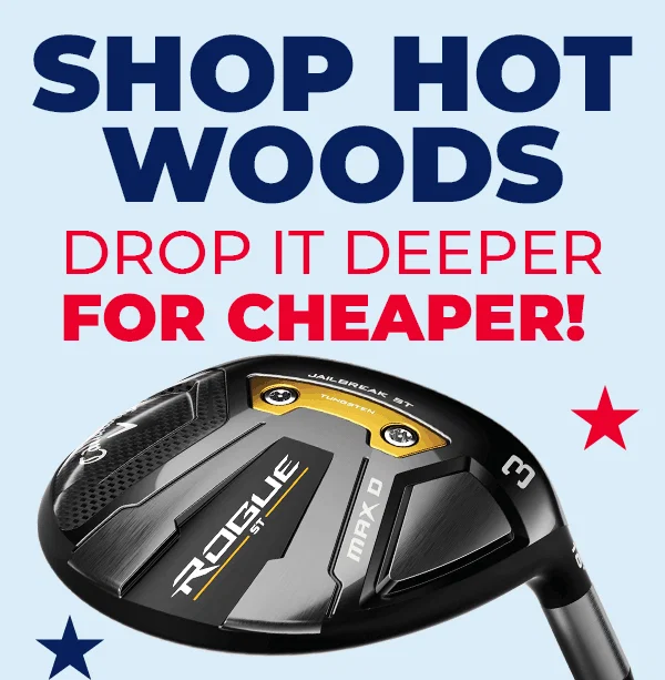 Golf's HOTTEST Woods FROM $38.22 - Shop NOW!