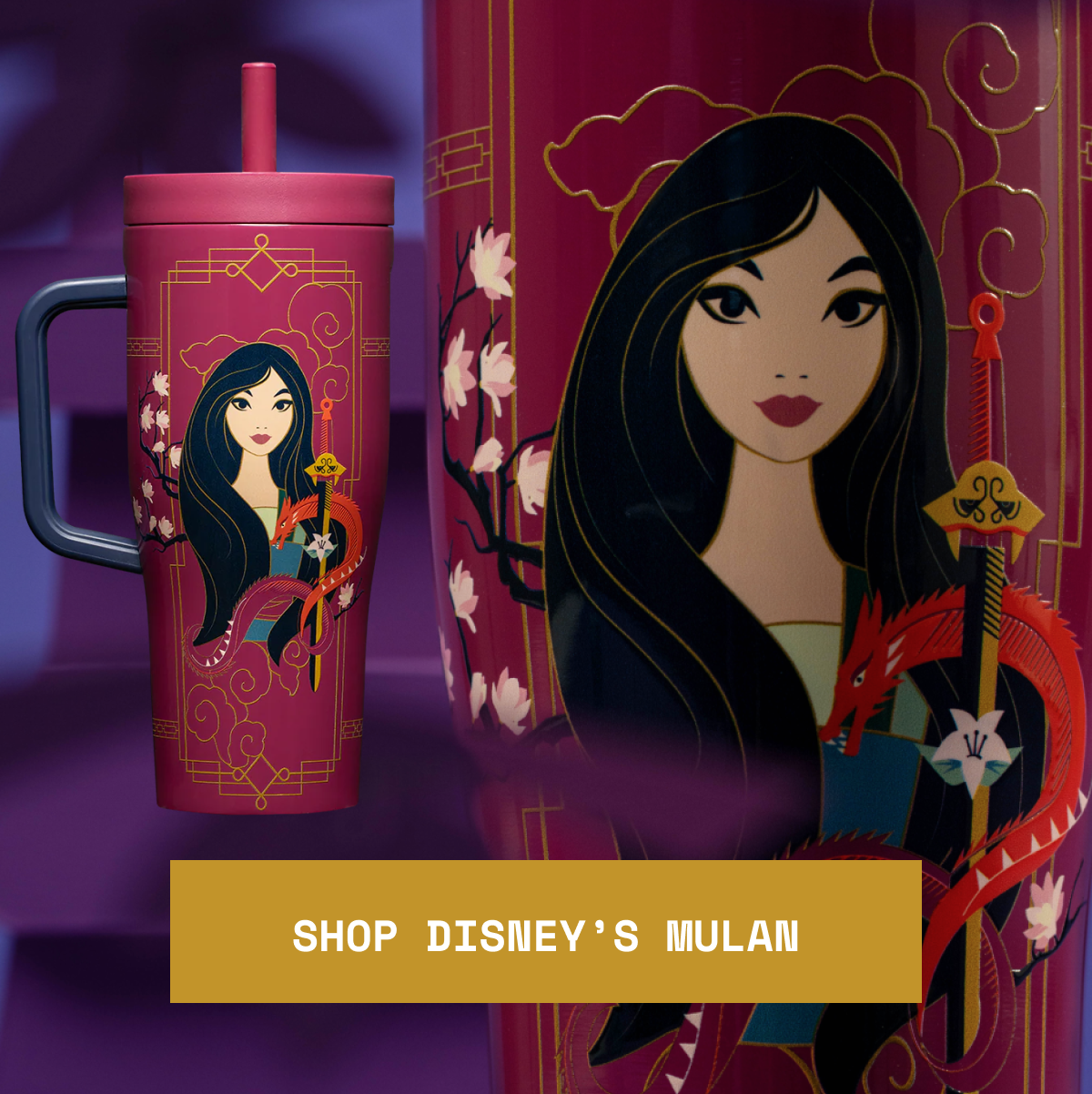 Shop Disney's Mulan drinkware