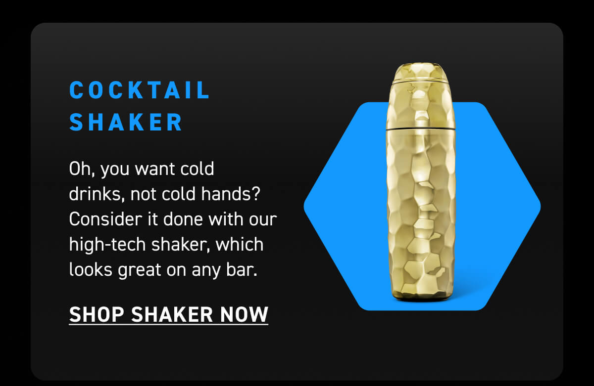 Cocktail Shaker [Shop Now]