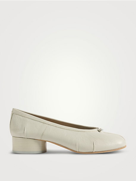 Tabi Leather Pumps