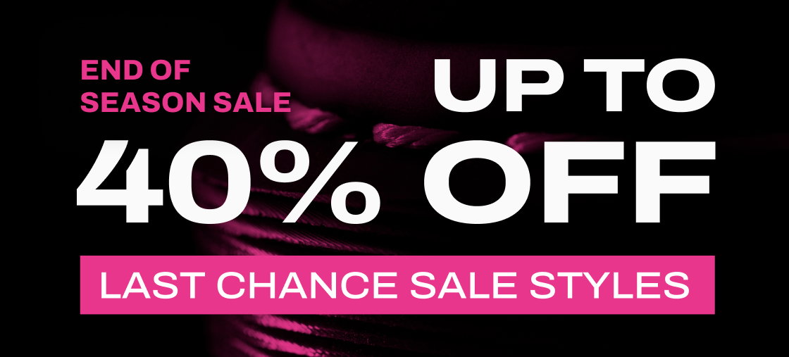 Shop End of Season Sale - Up to 40% off 