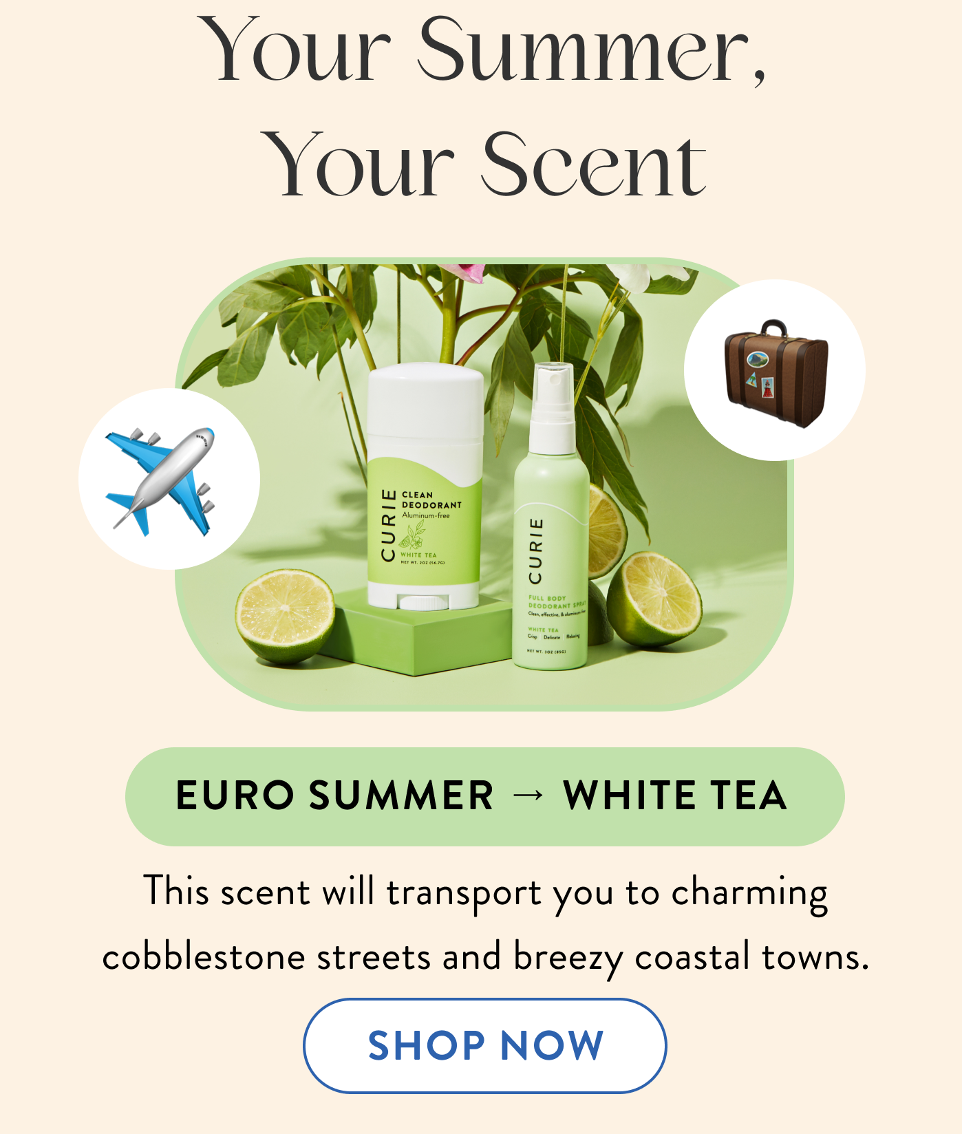 White Tea Deodorant Duo 