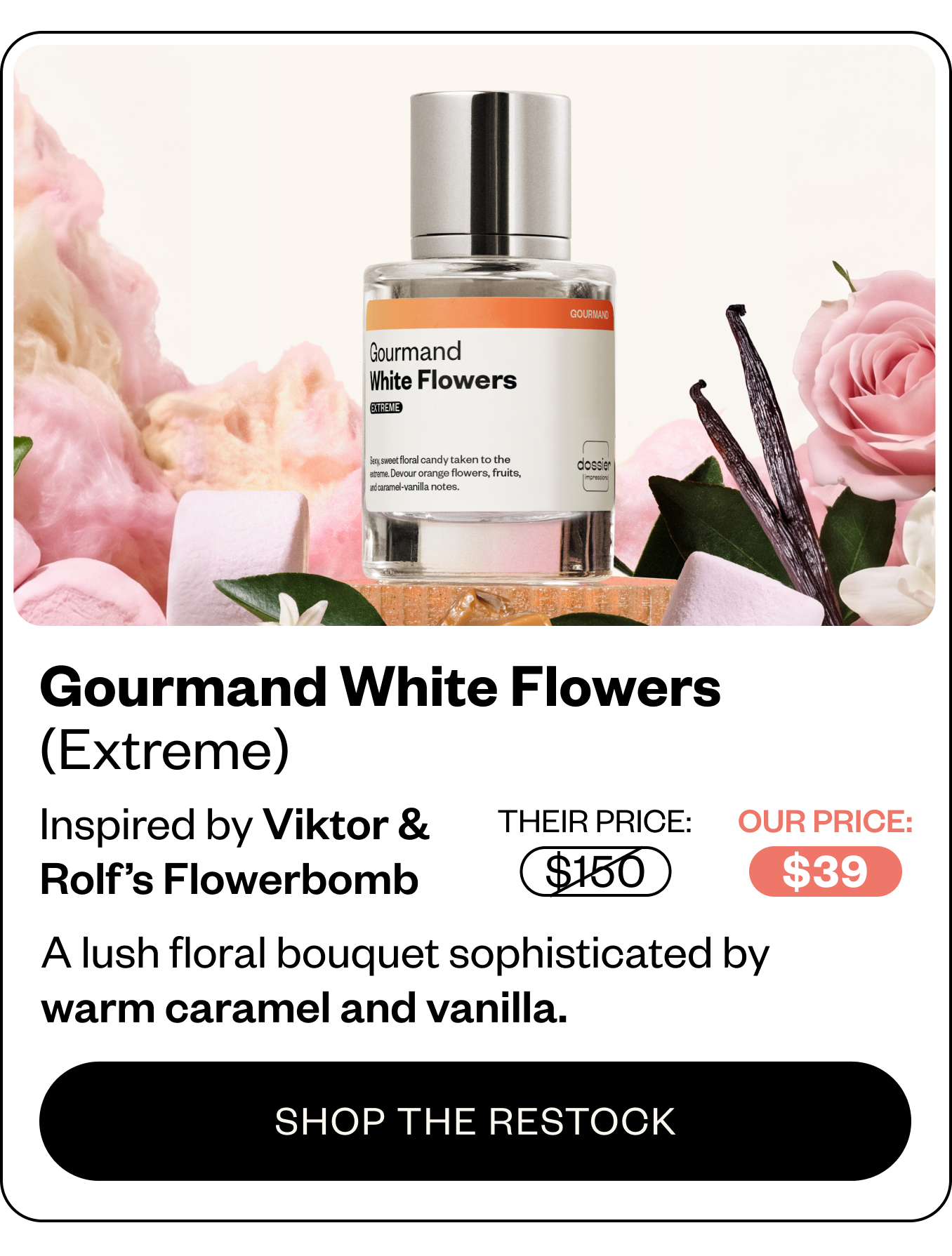 Gourmand White Flowers Extreme