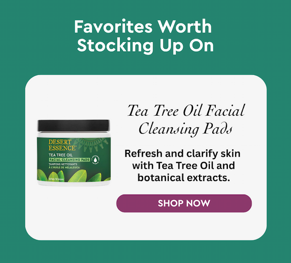 Tea Tree Oil Facial Cleansing Pads