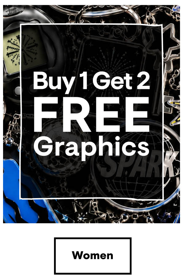 Buy 1 Get 2 Free Tees Shop Women