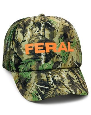 Camo Feral Trucker Hat