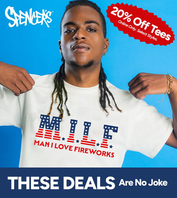 Shop 20% Off Tees