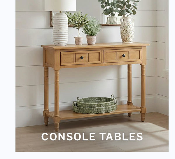 console tables