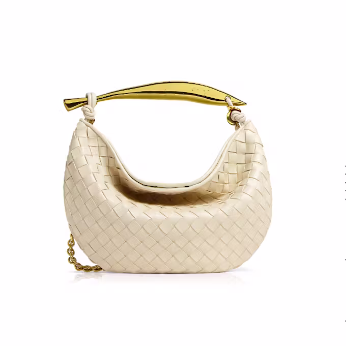 Small Sardine Intrecciato Leather Bag