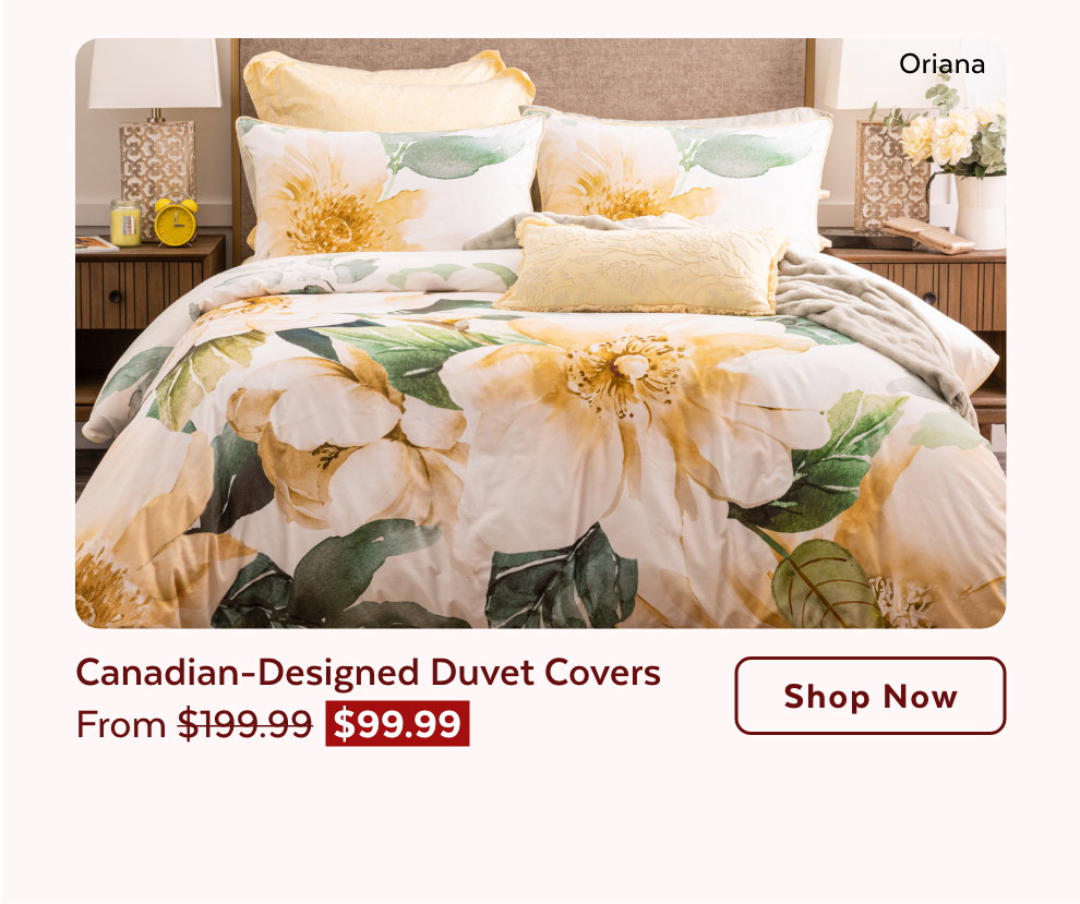 Canadian-Designed Duvet Covers - Shop Now